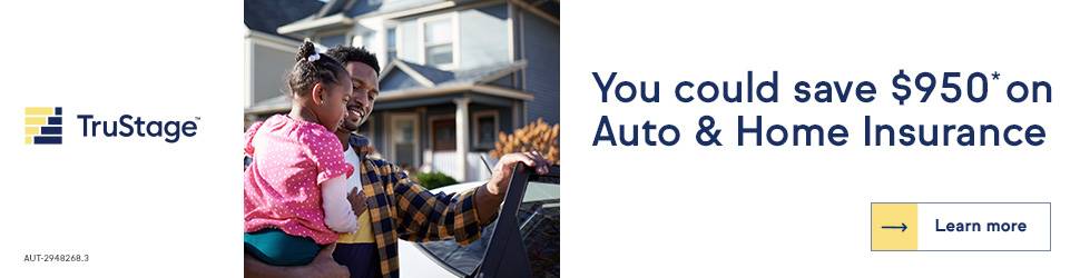 You could save $950 on auto & home insurance